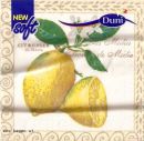 DUNI 133558/ 3LAG.  33 CM - MOTIVSERVIETTE  CITRUS
