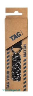 satch Tag Laced Black