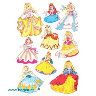 Schmucketikette Prinzessinen - HERMA 3461