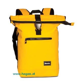 Rucksack Roll-top gelb - BENCH