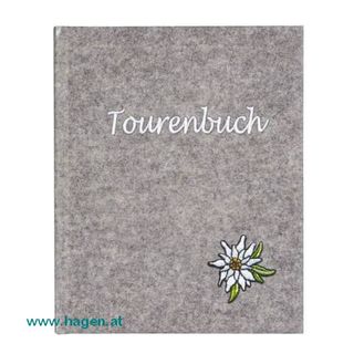 Tourenbuch Edelweiß grau