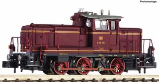 FLEISCHMANN 722484 - DIESELL. BR V60 ROT DCC