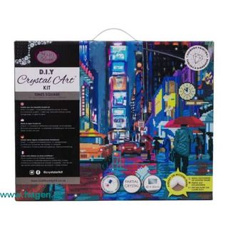 Bastelset Wandbild Times Square - CRYSTAL ART
