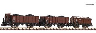 FLEISCHMANN 880905 - 3-TLG. SET GUTERWAGEN OBB