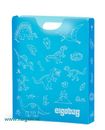 ergobag Heftebox Dinosaurier blau