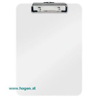 Klemmbrett WOW A4 weiß