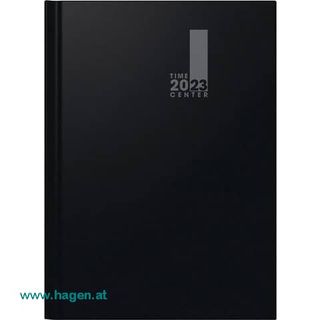Buchkalender TimeCenter schwarz