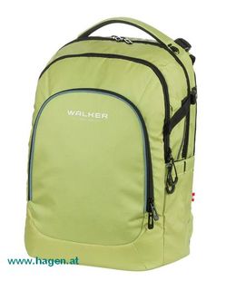 Schulrucksack Wizzard lime - WALKER