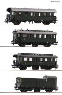 ROCO 74014 - 4ER SET PERSONENZUG DB