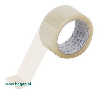 Verpackungsband PP leise transparent 50mm x66m