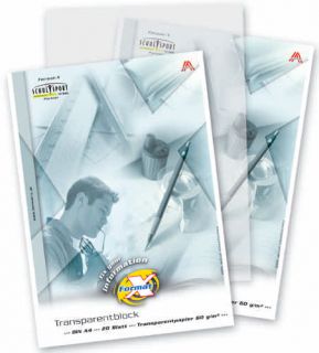 TRANSPARENTPAPIERBLOCK A3 - FORMAT 091006  20BL