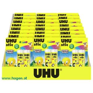 Klebestift stic 2x 21g gelb - UHU