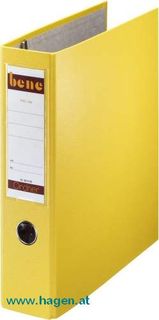 Bankordner A4 7,5cm gelb - BENE