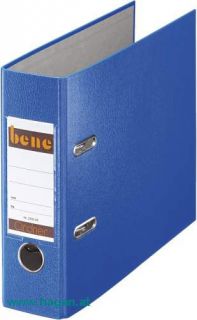 Ordner PPL A5hq 7,5 cm blau - BENE