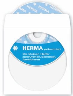 CD-Papierhlle 100ST wei - KI  selbstkl.