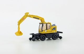 LEMKE MINIS LC4265 N-SPUR - LIEBHERR BAGGER A922 RAIL