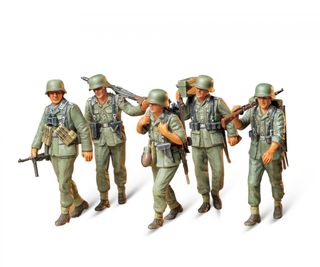 TAMIYA KIT 35184 - FIGUREN-SET MG 1/35