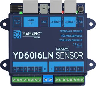 YAMORC YD6016LN-CS - RÜCKMELDEM. LOK0NET + S88