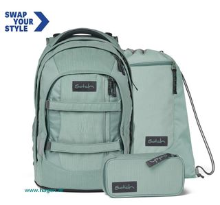 satch pack Rucksack-Set Retro Mint