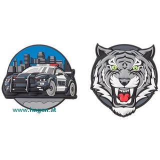 Patches Police Car & Tiger