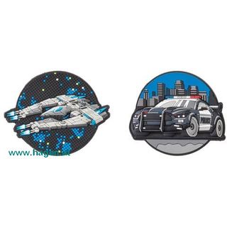 Patches Spaceship & Police Car