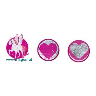 Patches Pegasus & Heart