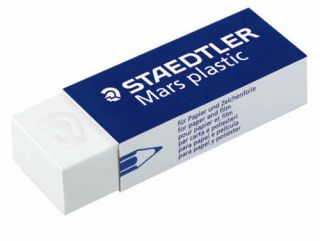 Plastikradierer wei - STAEDTLER