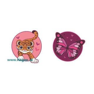 Patches Tiger und Butterfly