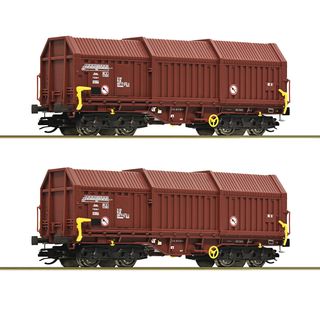 ROCO 6680009 - 2ER SET TELESKOPHAUBENWAG