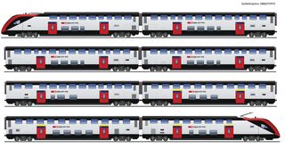 ROCO 7700007 - 8ER SET TRIEBZUG RABE 502