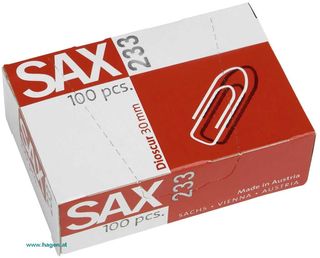 Broklammer 30mm 100ST verzinkt - SAX 233
