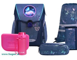 Schultaschenset Roses