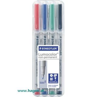 Overheadstift F 4ST wasserlslich