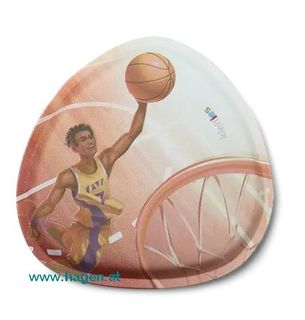 ergobag Klettie - Basketball Glow in the Dark