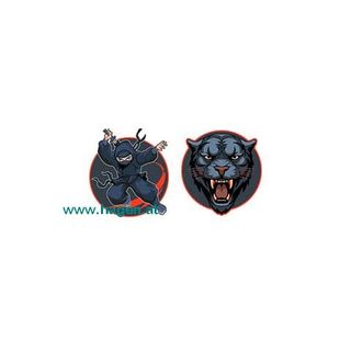 Patches Ninja und Panther