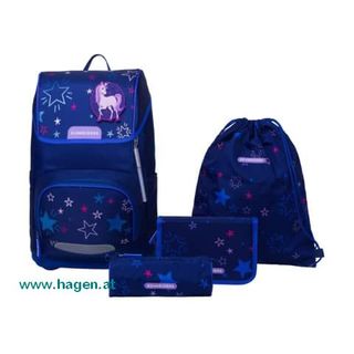 Schultaschenset Shooting Star navy