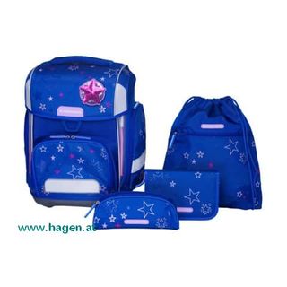 Schultaschenset Shooting Star navy