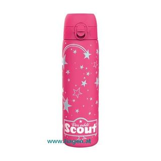 Thermosflasche Stars pink