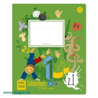 Zahlenheft Quart 14 Blatt - URSUS FORMATI Z1