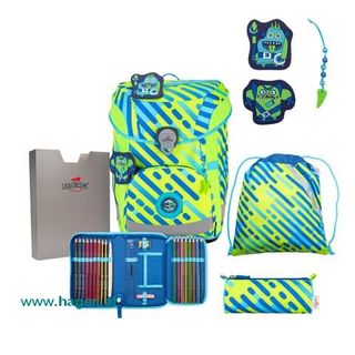 Schultaschenset ErgoFlex Easy Neon - Der Die Das