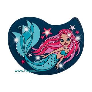 Wechselbuttons LED Mermaid - DER DIE DAS