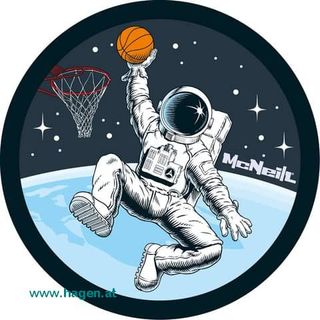 Patches McAddys Space: Astronaut,Basket