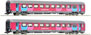 ROCO 6200024 - 2ER SET CORAILWAG. OUIGO