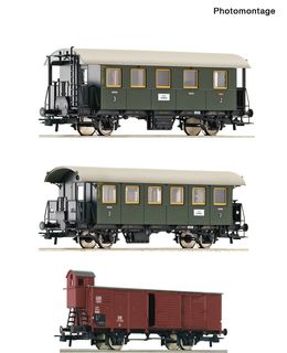 ROCO 6200040 - 3ER SET NEBENBAHNZUG DB