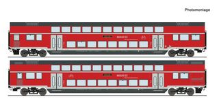 ROCO 6200145 - 2ER SET DOSTO DB-AG DC