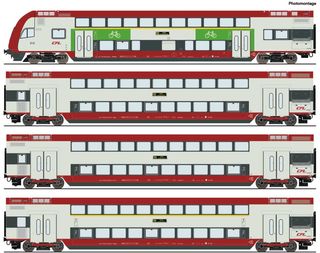 ROCO 6210148 - 4ER SET DOSTO CFL DCC