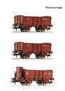 ROCO 6600088 - 3ER SET GUETERWAG. FS