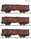 ROCO 6600115 - 3ER SET OFF. GUETERWAG. D