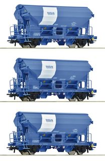 ROCO 6600134 - 3ER SET SCHWENKDACHWAG. T