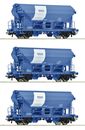 ROCO 6600134 - 3ER SET SCHWENKDACHWAG. T